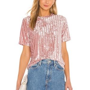 Lovers + Friends Velvet Top